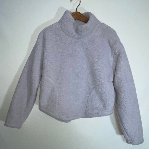 NWT All In Motion Cozy Cowlneck Pullover in‎ Lavender - Woman's Size M - Picture 1 of 11
